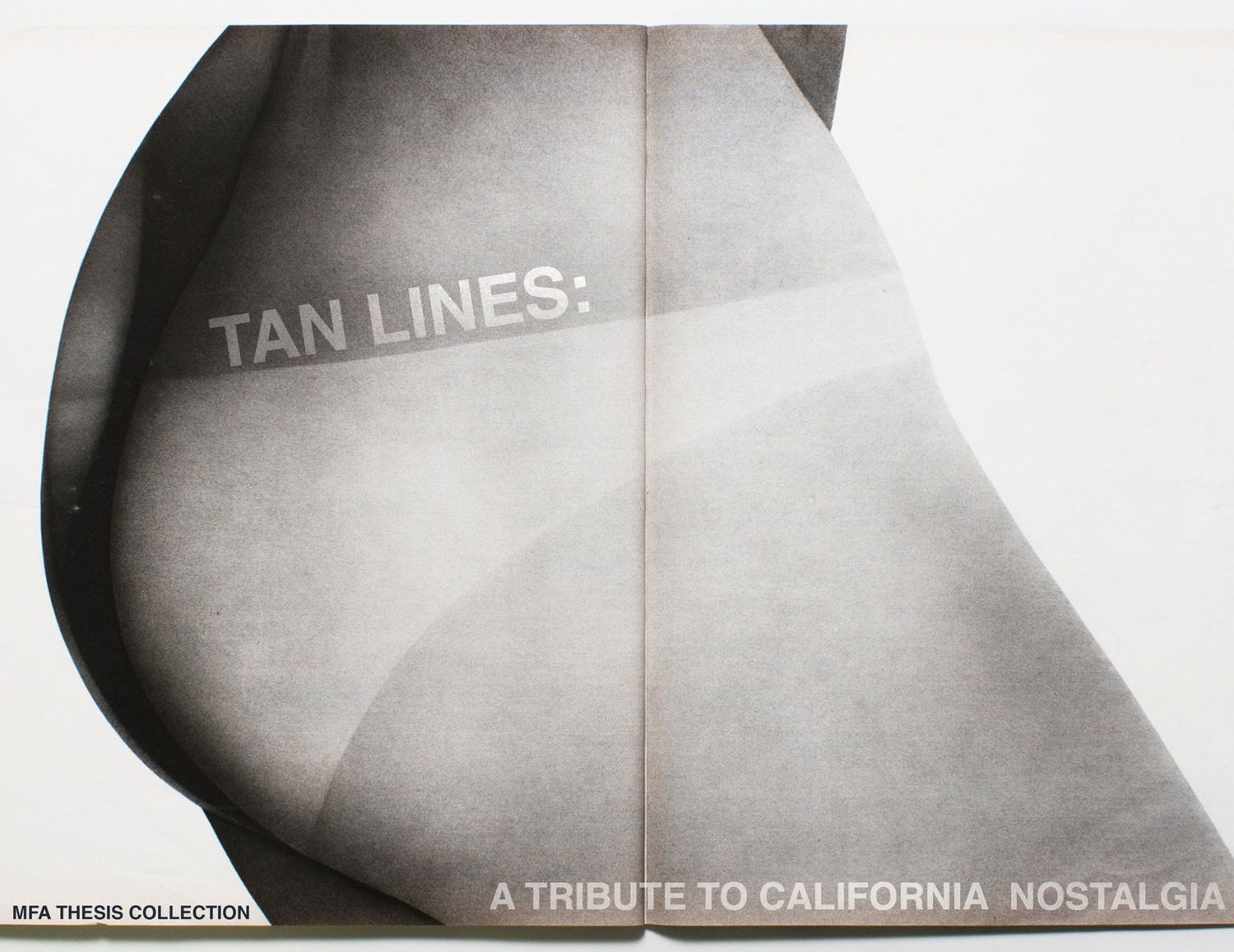 Tan Lines thesis title spread