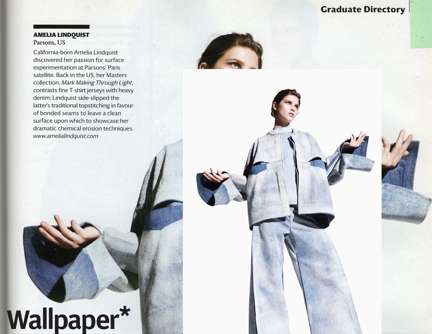 Wallpaper magazine Graduate Directory feature